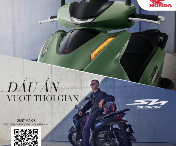 ÔNG HOÀNG XE TAY GA SH350i TRỞ LẠI