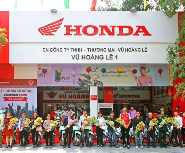 Honda Vũ Hoàng Lê 1 tưng bừng tổ chức Lễ Tổng Kết Trao thưởng từ chương trình khuyến mại “Đón lộc đầy tay, nhận ngay quà khủng”