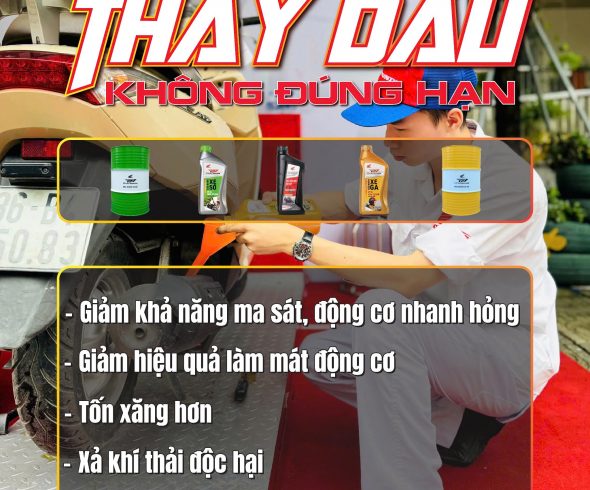 NHỮNG TÁC HẠI KHI THAY DẦU KHÔNG ĐÚNG HẠN