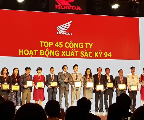 Honda Vũ Hoàng Lê – TOP công ty hoạt động xuất sắc nhất 2017