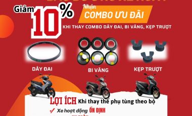 BẢO DƯỠNG XE NGAY – NHẬN COMBO ƯU ĐÃI GIẢM 10%