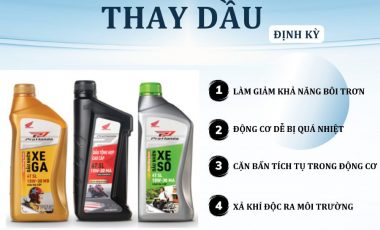 Tác hại khôn lường khi không thay dầu nhớt định kỳ cho xe máy