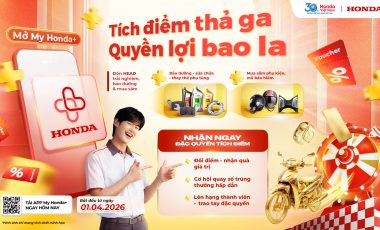 Tải My Honda+Tích thêm JOY, Đổi thêm quà