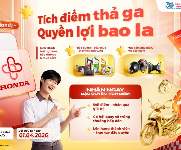 Tải My Honda+Tích thêm JOY, Đổi thêm quà