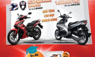 Rinh quà cùng chương trình ưu đãi “khủng” của Honda Việt Nam