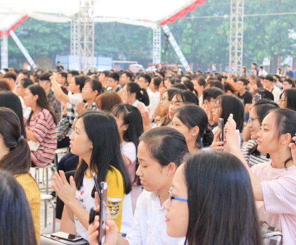 HONDA VŨ HOÀNG LÊ ĐỒNG HÀNH CÙNG HANU FRESHER FIESTA 2018