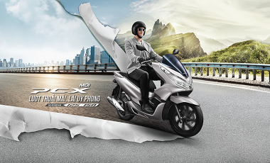 Honda Việt Nam giới thiệu PCX hoàn toàn mới – Lướt thoải mái, lái uy phong!